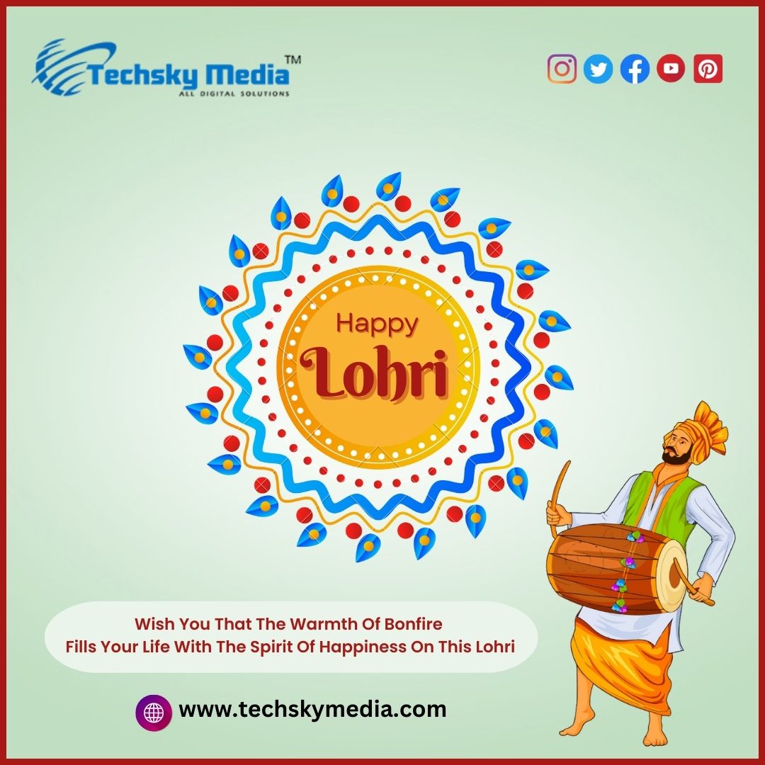 TechskyMedia's tweet photo. π#TechskyMedia believes in celebrating every special celebration with our valued customers. We wish you all a prosperous and wonderful Lohri! π
Happy Lohri ππ»
β https://t.co/Chy03XlQRu
#HappyLohri #Lohri2023 #LohriCelebration #LohriTraditions #LohriBlessings #LohriFestival https://t.co/cNMlMqFpzc