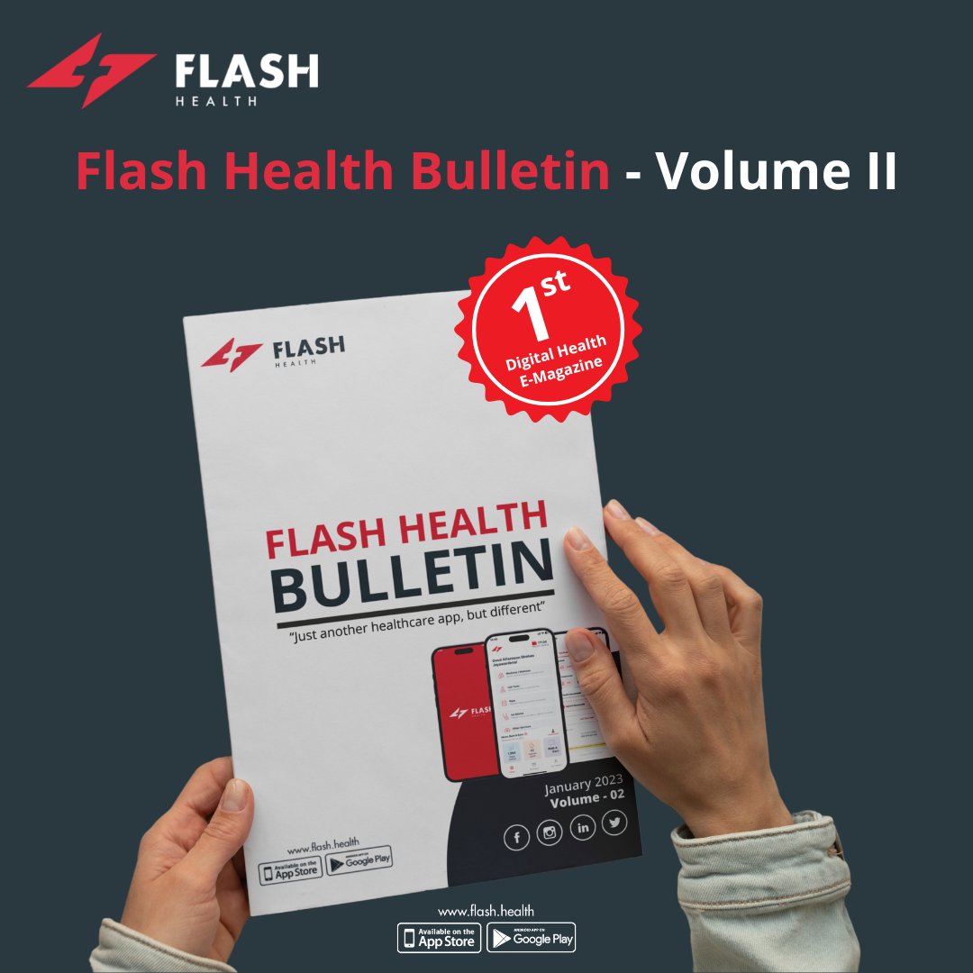 Bringing to you,
"Flash Health Bulletin - Volume II"

The First Digital Health E - Magazine

Link - bit.ly/3w0tfbn

#emagazine #newsletter #FlashHealthBulletine #VolumeII #Beinghealthyiscool #flashhealth #flashhealthsl #flashhealthapp #healthcare #digitalhealth #SriLanka