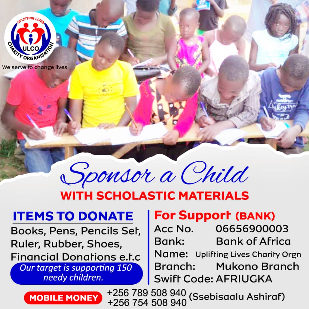 Hello friends, partner's and well wishes thanks for your continued commitment and support towards our Organization. Our back to school program it has kicks off for first term. Donate scholastic materials as we empower and change lives of less privileged Children in our community
