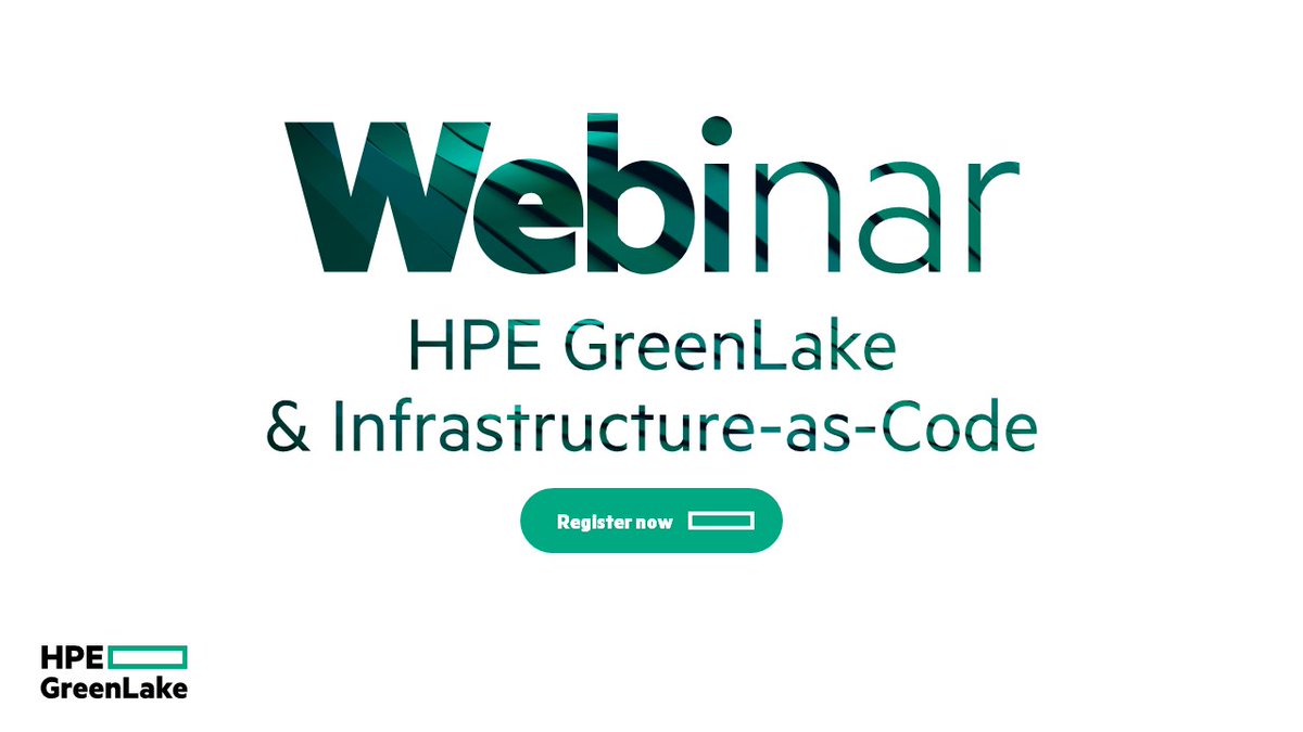 Discover the work that’s underway for HPE GreenLake support of Infrastructure-as-Code in the next HPE Developer Meetup on Jan. 25th and hear about how it will extend automation within the DevOps toolchain. hpe.to/60143V6mM