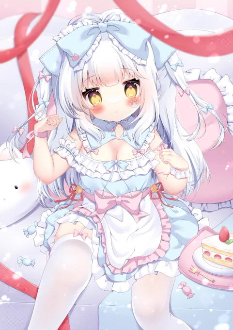 ……にゃあっ♡
#イラスト 