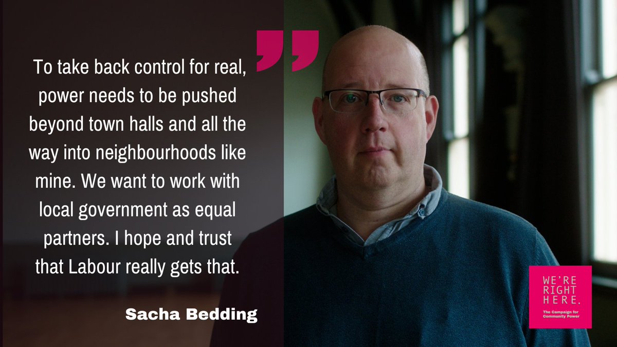 We're Right Here: the campaign for community power tweet media