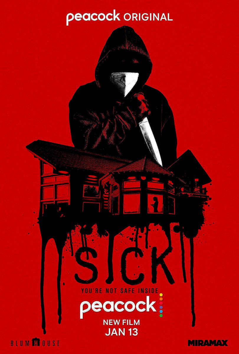 DevsNerdCave's tweet photo. #NowPlaying(1st #Movie of the day)
#Sick (2023) on @peacock
#Horror365Challenge
Movie 20 of 365
Check out our #watch #challenge list on @letterboxd:
https://t.co/rBHXEUD6Mp
#SICKmovie #Horror #MutantFam #Movies #HorrorMovies #FridayThe13th #peacocktv #peacock #ReturnOfTheBinge https://t.co/i1tgBVkmAf