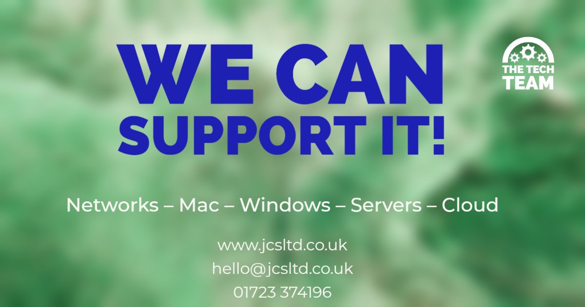 jenstore's tweet image. IT Helpdesk Support for Business. 
Whether you have 1 x employee or 50, our Tech Team have over 30 years experience supporting businesses of all sizes. #itsupport #cloudsupport #MacSupport #applesupport #windowssupport #ITHelpdesk