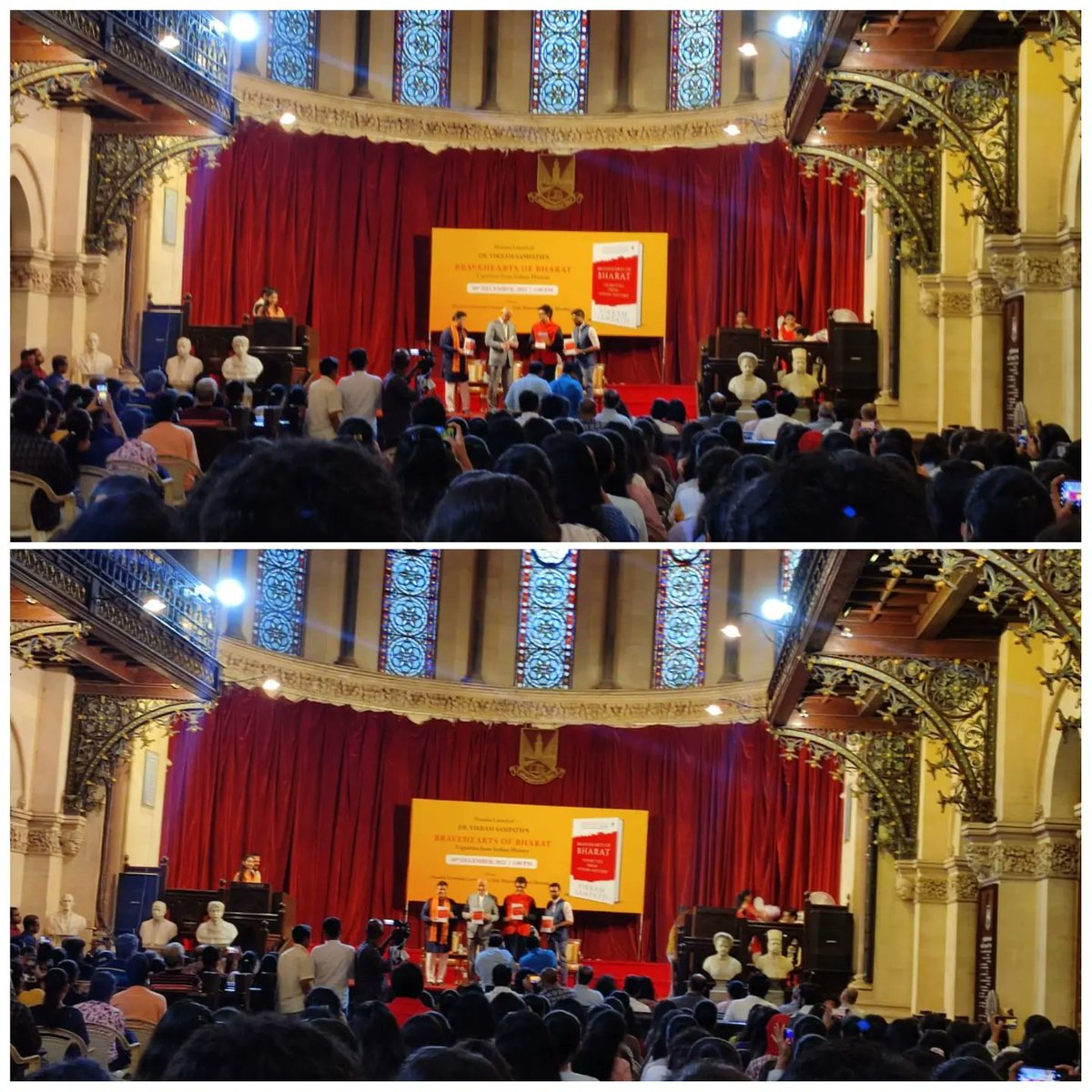 Our NSS UNIT Of Lala Lajpatrai College of Commerce &amp; Economics Participated in the Book Launch BHAVEHEARTS OF BHARAT Vignettes from India History By Dr. Vikram Sampath at Mumbai University Convocation Hall Dated on 10th December, 2022
<a href="/_NSSIndia/">NSS India</a> <a href="/nss_uom/">NSS_University of Mumbai</a>