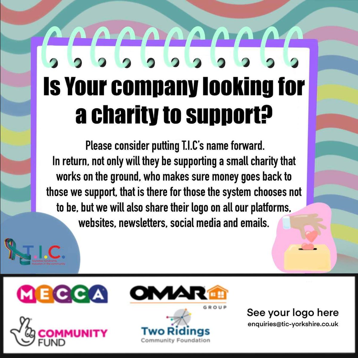 Every little helps
#supportacharity #dogood #gooddeed #FridayThe13th #fridayvibe #tourette #tourettessyndrome
<a href="/OliverIbbotson/">Oliver Ibbotson 🐀</a> @waynesables <a href="/GazJacksonrmt/">Gaz Jackson</a> <a href="/MelinaMalli/">Dr Melina Malli</a> @goldylookfleece <a href="/DPhilipJones/">Daniel P Jones | he/him</a> <a href="/Hullccnews/">Hull City Council</a> <a href="/UniOfHull/">University of Hull</a> @ONEHULLBusiness <a href="/_Bea_Wood/">Just me.... Bea!! 🏳️‍🌈🏳️‍🌈</a> <a href="/BevWright214/">Bev Sims</a>