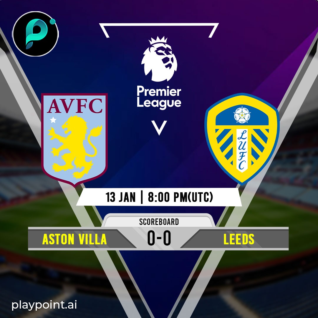 #AstonVilla Vs #Leeds
What would be the Precise score of the match?

Make sure you make your entries to get into the pool.
Login playpoint.ai &amp; answer the questionnaires.

#Arbitrum #Playpoint #PlayToEarn #blockchain #BTC  #games #Metaverse #Binance  #PremierLeague