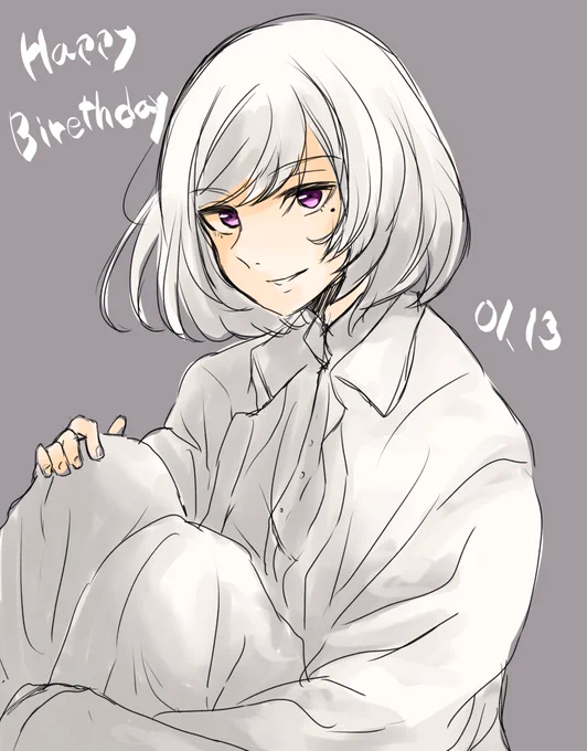 13日の金曜日でテンション上がるわ〜ってことでなんか描かなきゃってなった!おたおめー!!#アクダマドライブ#殺人鬼生誕祭2023#殺人鬼誕生祭2023 