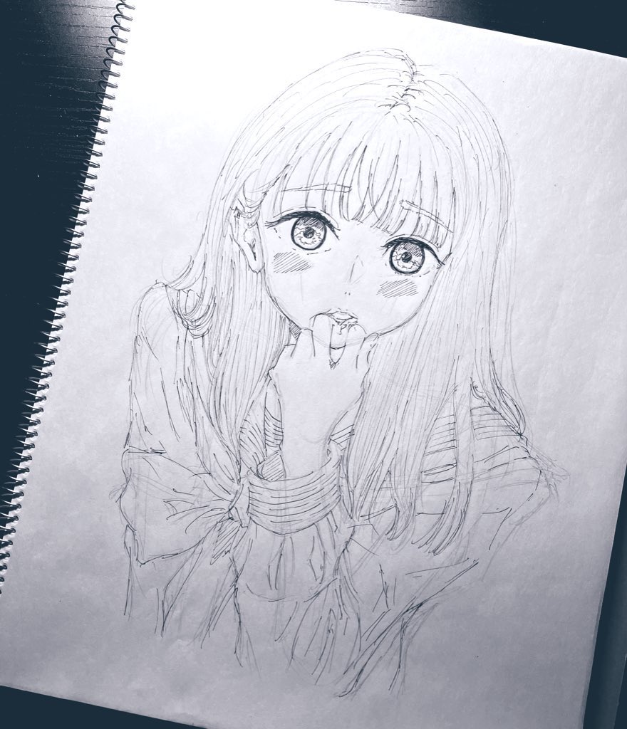 ここ最近は模写ばかりやってます!!
少しでも画力上げるため…

ダイヤ誕描けなかったから、17日の花陽誕は描きたいな〜🍙✨ 