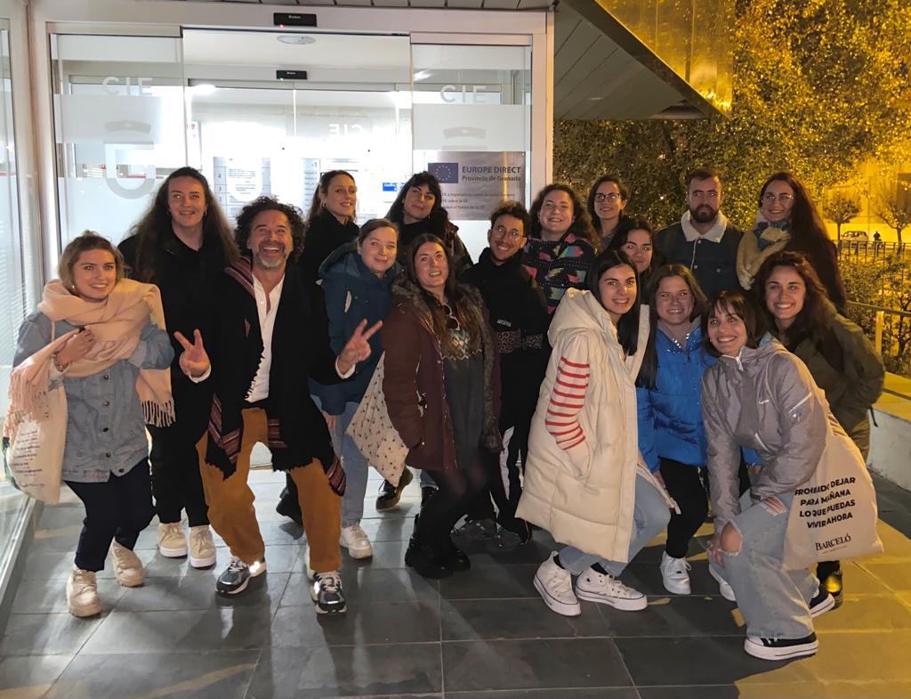 yoramonbarrera's tweet image. 👏👏 📸 Sesión formativa en #Granada con alumn@s graduados en áreas sociales, dentro del proyecto #Progresa de la #Diputación @dipgra