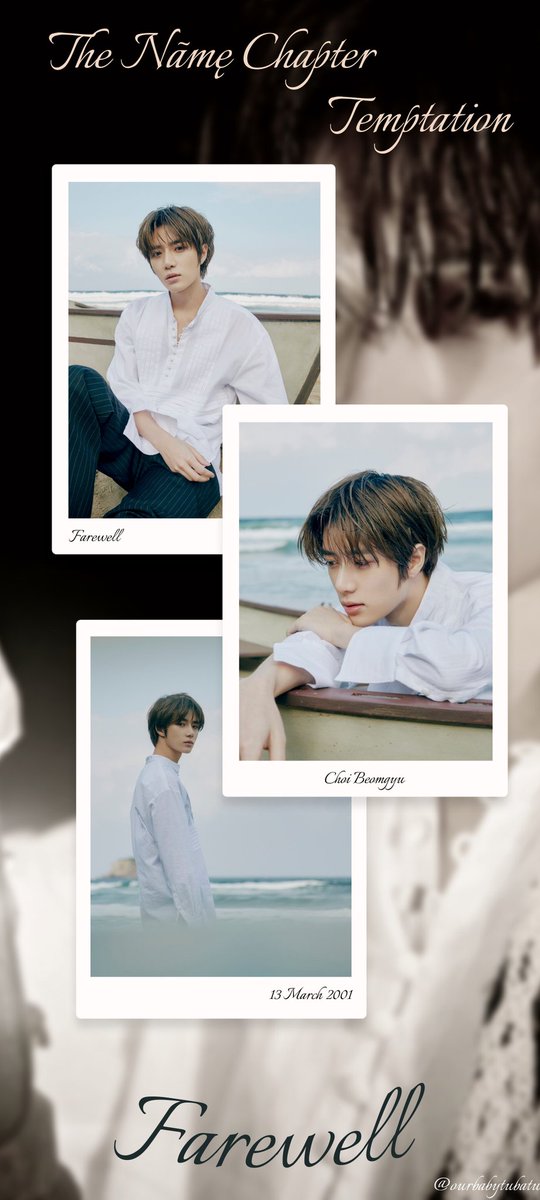 OurBabyTubatu's tweet photo. Hope you enjoy this🥰
The Nãmę Chapter: Temptation "Farewell" version🌹
#TXTwallpaper #lockscreenTXT #TOMORROW_X_TOGETHER #TXT #locksreen #homescreen #BEOMGYU #TAEHYUN
@TXT_bighit @TXT_members https://t.co/CxHBUu92Uv