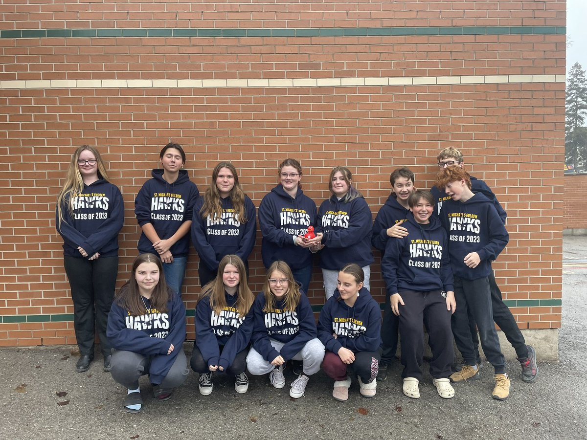 New year…new sweaters! Everyone gets excited when grad hoodies arrive, this means they are one step closer to high school! 🎓😁<a href="/stmcatholic/">St. Michael's</a>