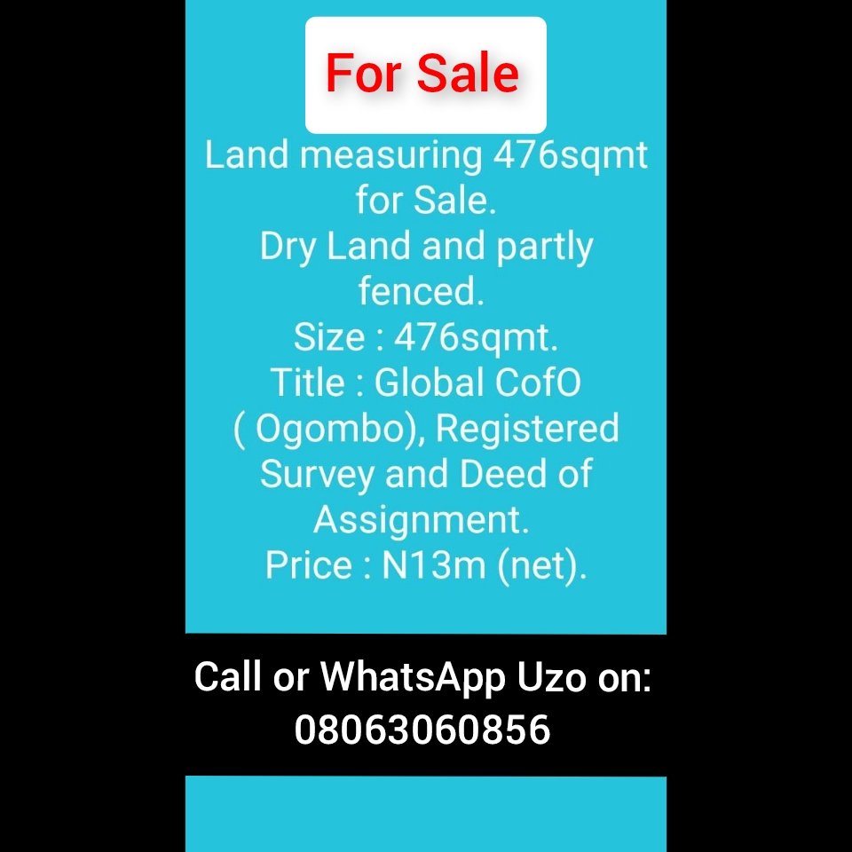 Interested? Please call. #WeCantContinueLikeThis Arise TV Obasanjo #YourViewTVC