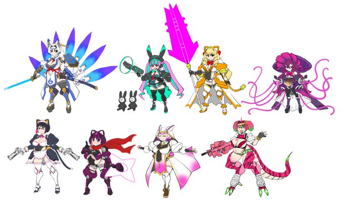 プレグナイト一覧にまとめてみると結構個性があるもんだな 