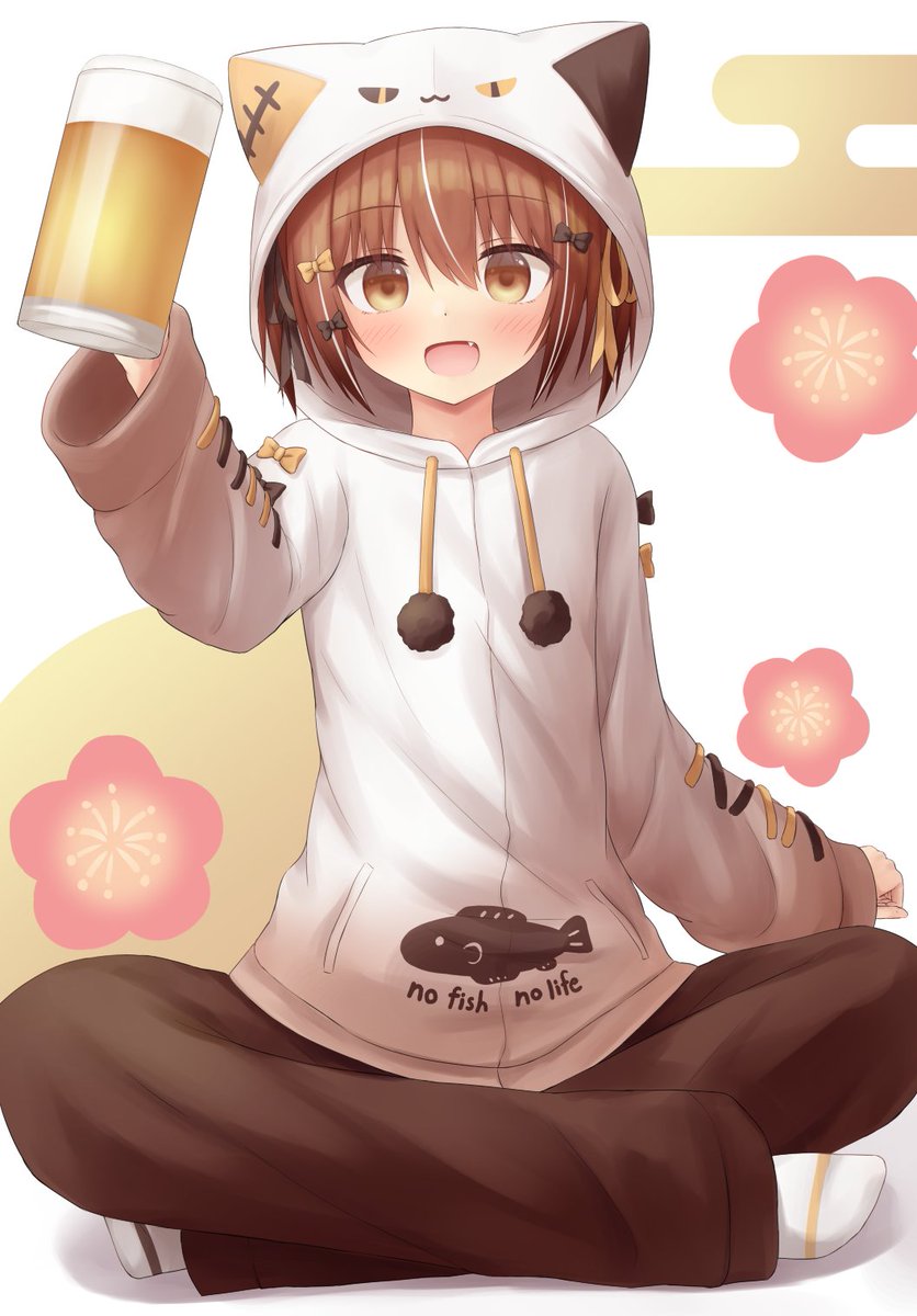 ちょっと遅刻のあけおめ絵 