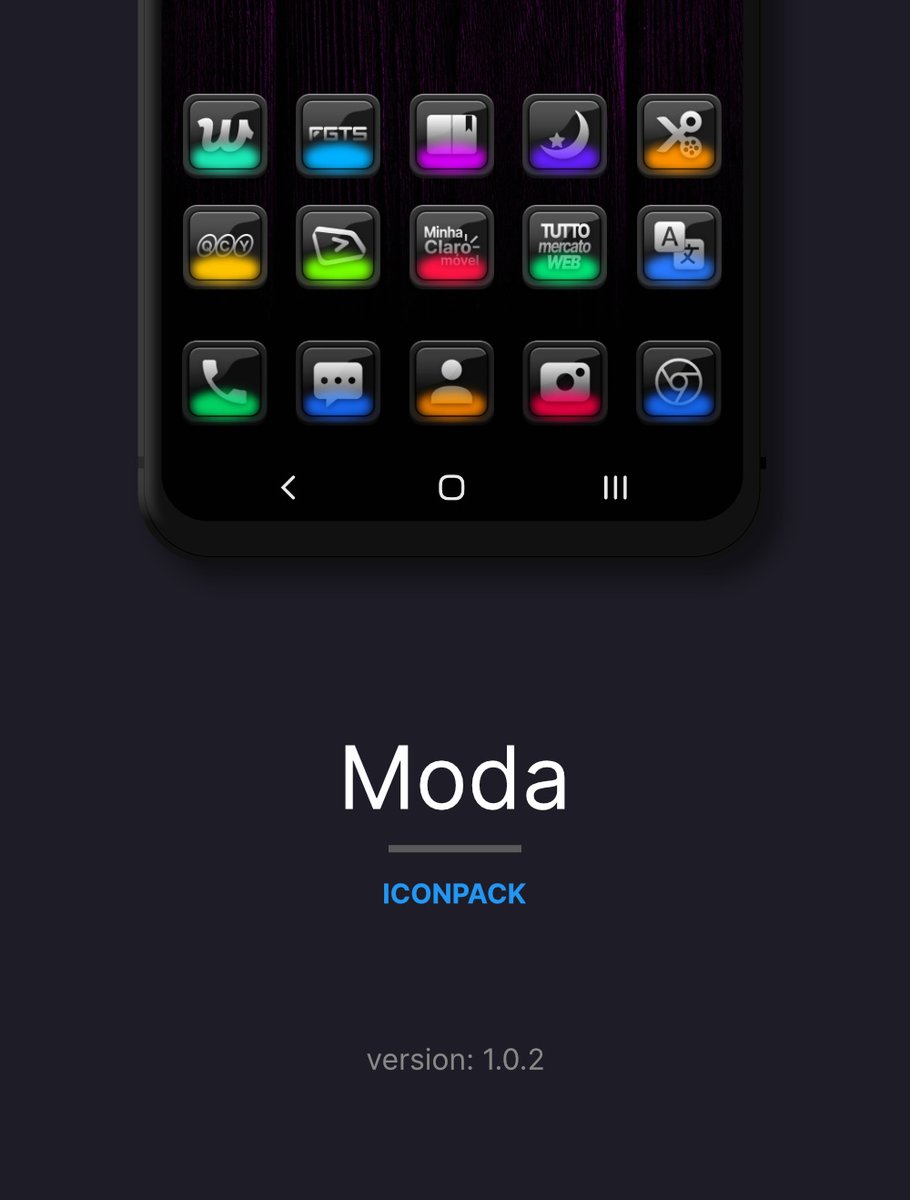 Moda and others iconpack is Update!
play.google.com/store/apps/det…

#iconpack #androidsetup #icon #creativity #homescreen #androidui #customization #design