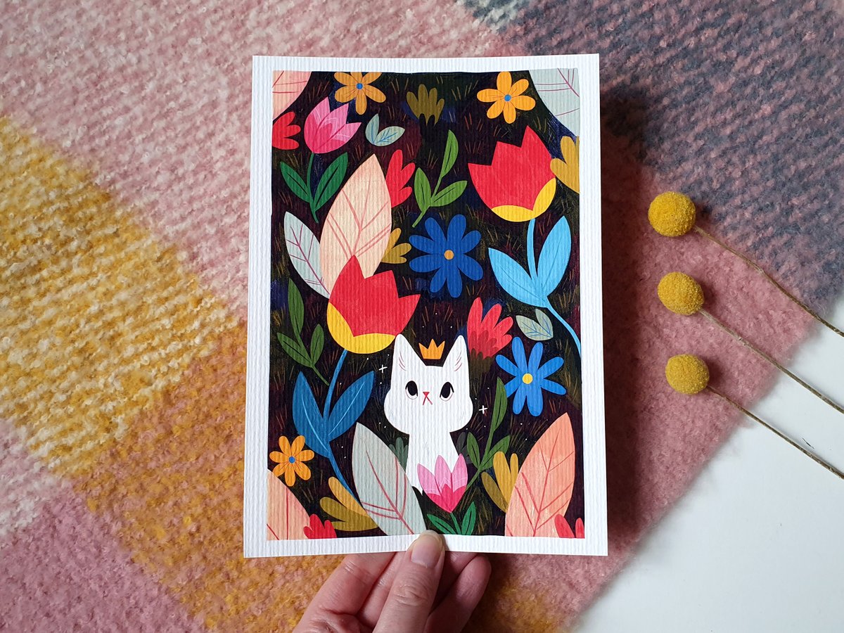 ruthdoodles's tweet photo. My January sale starts tomorrow in my sh0p! #illustration #cat #artprint #art https://t.co/D0nii4HiAR