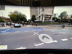 Unnecessarily dangerous road layout, 13th January This junction is a disaster waiting to happen. Approaching the junction on Fitzalan Rd from Knox Road NCP, you arrive at a cluster of driving hazards. First of all is a Zebra Crossing on a Speed Bump. Onc… ift.tt/zAfvHDb