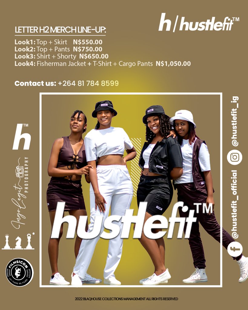 BlaqhouseAfrica's tweet photo. #HustlefitBHC #Letterh2 #MadeInNamibia https://t.co/X2R5BSahSd