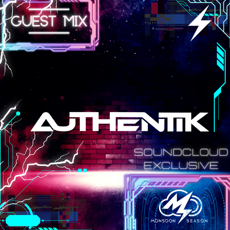 MonsoonSeasonUS's tweet photo. Charlotte, NC's @authentikaf joins the storm w/ his debut guest mix packed with 40+ min of originals, edits, remixes, and more from himself and his friends ⚡️
Get ready to break ur necks and break rails when u listen to this authentic dose of BASS 
Listen: https://t.co/qYm9Oh05by https://t.co/vJXCDwGl2Q