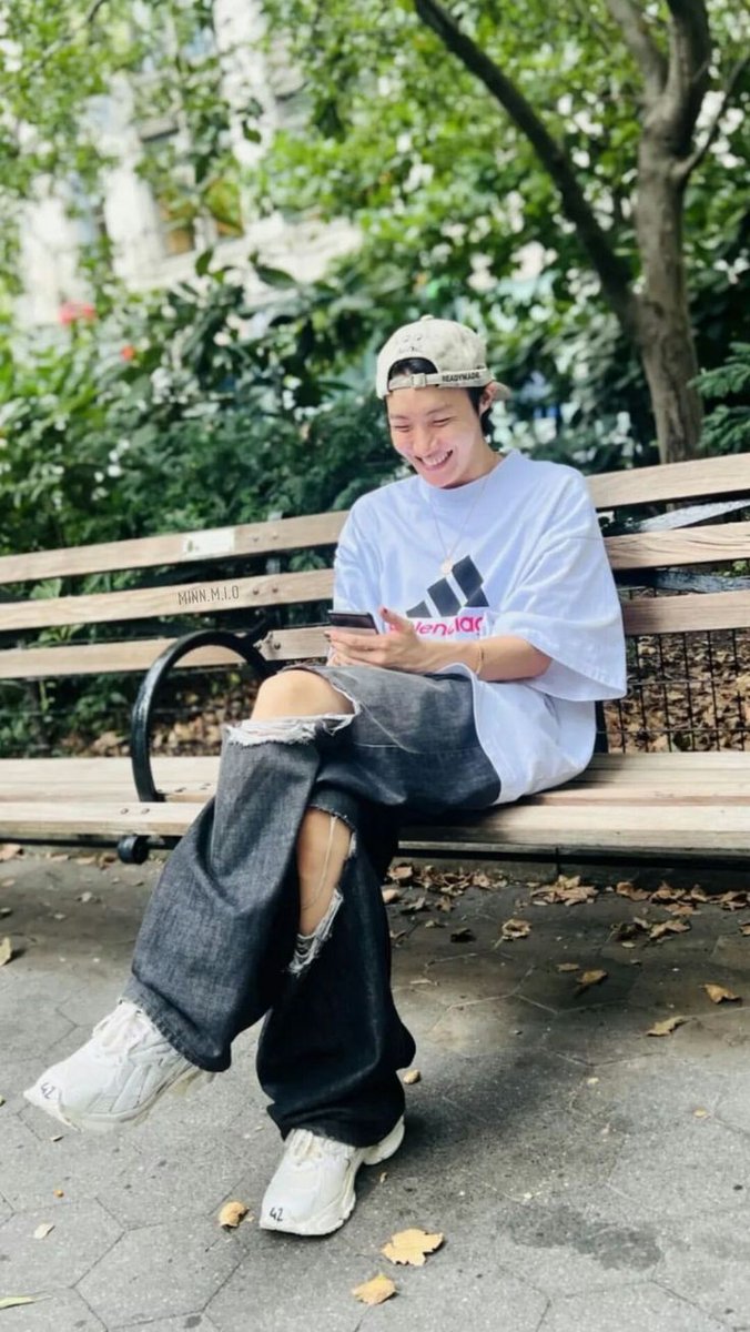 tanseok's tweet image. i act like im okay but deep down i want to know where hobi gets his jeans from