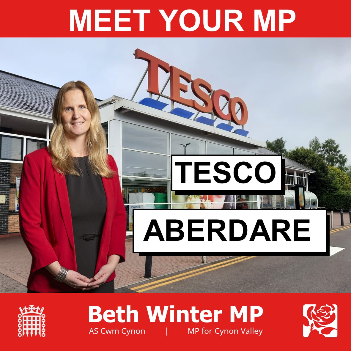 ‼️ Don't forget to pop along to Tesco this morning for a chat with me ‼️

🛒 Aberdare Tesco
🕥 9:30am - 10:30am