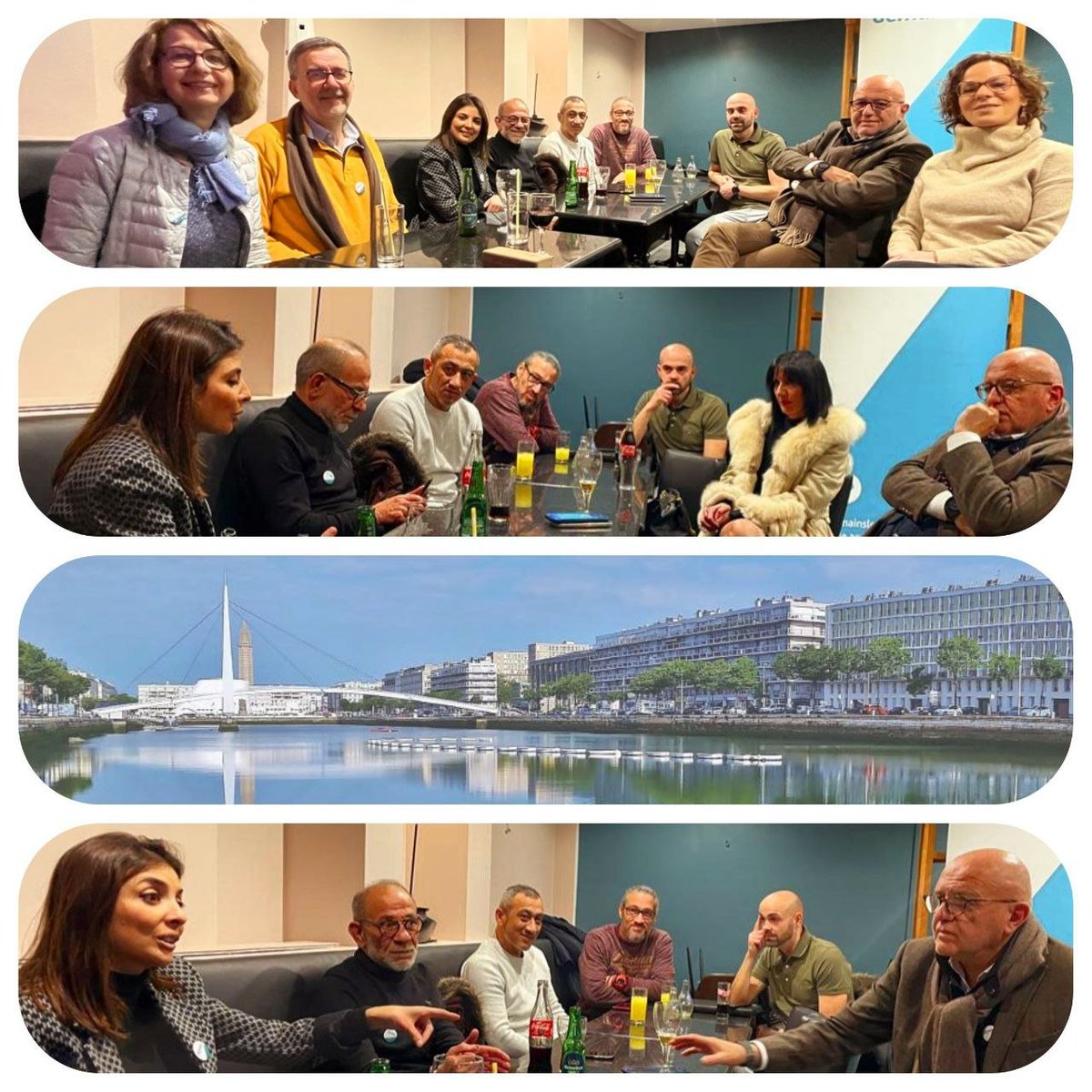 Au #Havre en début de semaine pour un rdv en petit comité mais de grande qualité pour des échanges sur des sujets sensibles comme l'#ASE, la protection de l'enfance et les #violencesfaitesauxfemmes et tour d'horizon politique. Merci à nos nouveaux adhérents de la #Normandie.