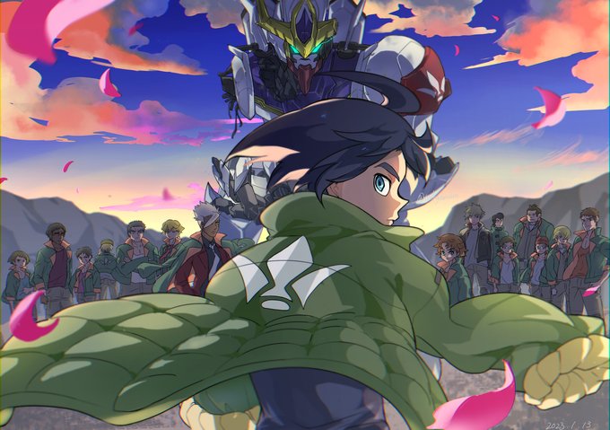 燃えて尽きる日まで #鉄血のオルフェンズ #三日月・オーガス