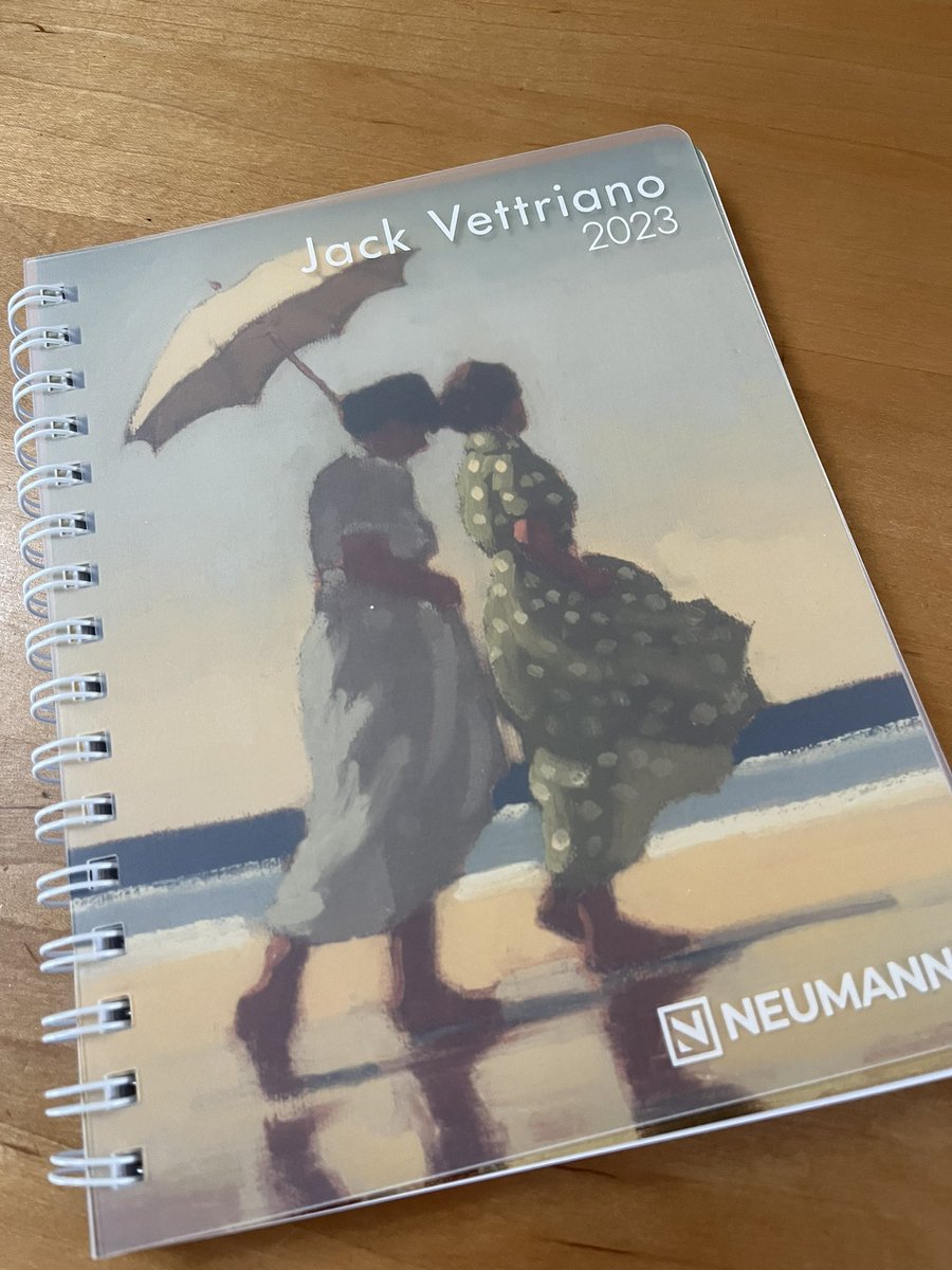 countrymousie's tweet photo. "Hello new old friend; you've taken your time getting to me and missed half the month!" Not sure when these were first produced but I've used them forever #JackVettriano #DeskDiary https://t.co/XCAxpAkQLx