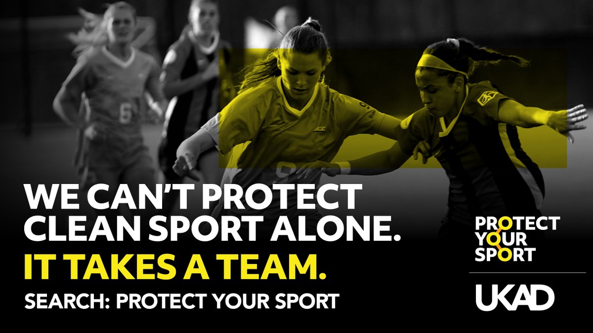 We are passionate about protecting #CleanSport.

But we know we can't do it alone. It takes a team.

If you have any suspicions of doping in sport, no matter how small, you can come forward in confidence.

📲 Search: Protect Your Sport

#ProtectYourSport