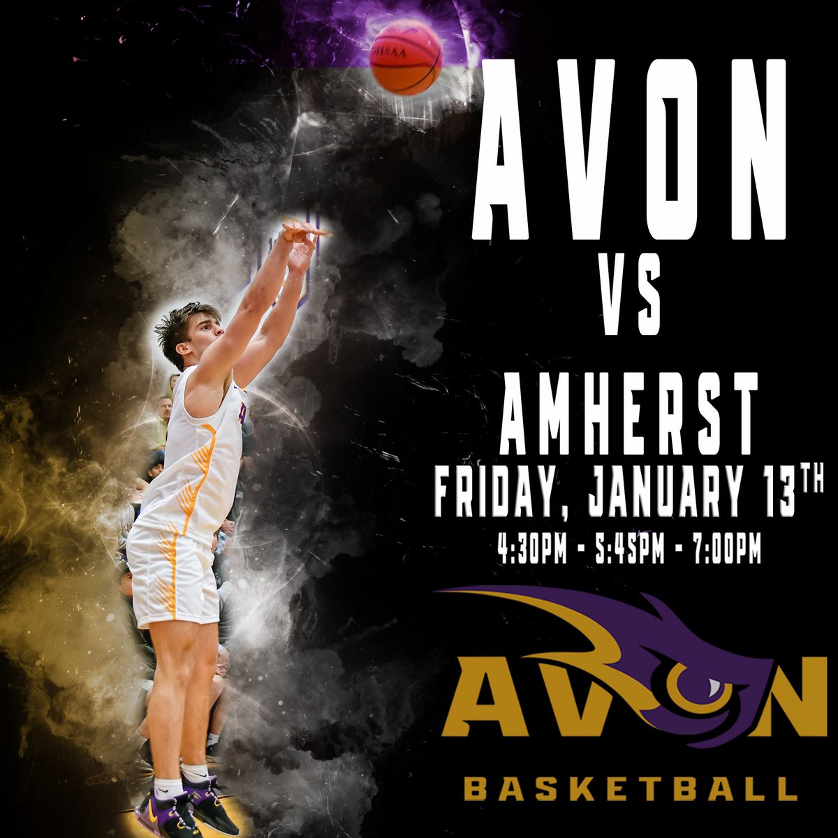 Game Day! <a href="/avonbasketball/">Avon Basketball</a> takes on <a href="/SteeleBoysBBall/">Steele Boys Hoops</a> tonight!