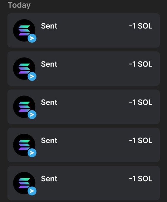 Only first 1000 to interact will be considered for some $SOL 🫡💙