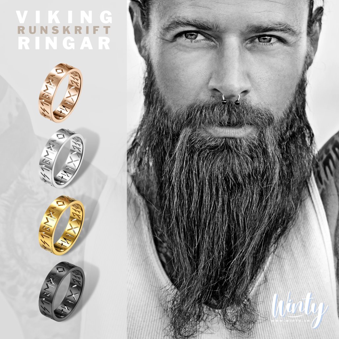 Nordisk Viking Ring Runskrift Silver Modern Design Smycke

winty.se

Material: Rostfritt stål 
Typ: Viking / Runskrift 
Design: Modern
Bredd: 6 mm

#runskrift #viking #vikingasmycke #vikingring #tumring #ring #herr #dam #nordisk #nordring #runering