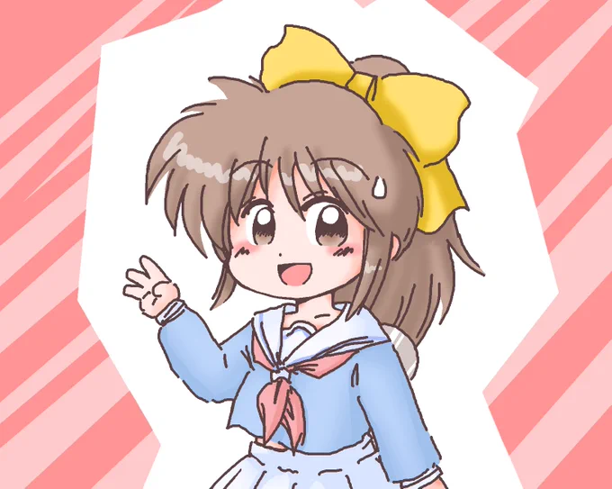 なるほど・・・(何が?) #絵を彩度100にすると超派手 
