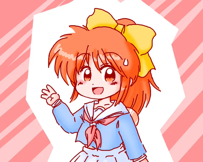 なるほど・・・(何が?) #絵を彩度100にすると超派手 