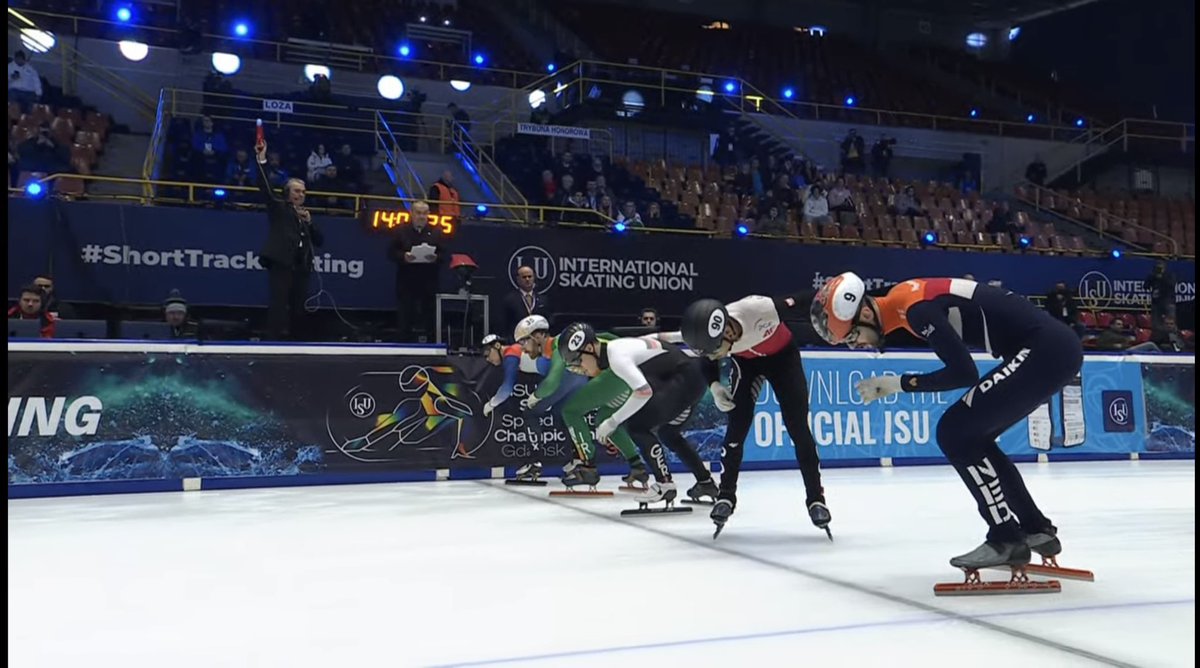 IceSkateIRL's tweet photo. Sean McAnuff has finished 4th in Heat 4 of the 1000m Quarterfinals at the European #ShortTrackSkating Championships in a time of 1:33.028. https://t.co/xQzCcrKIXC