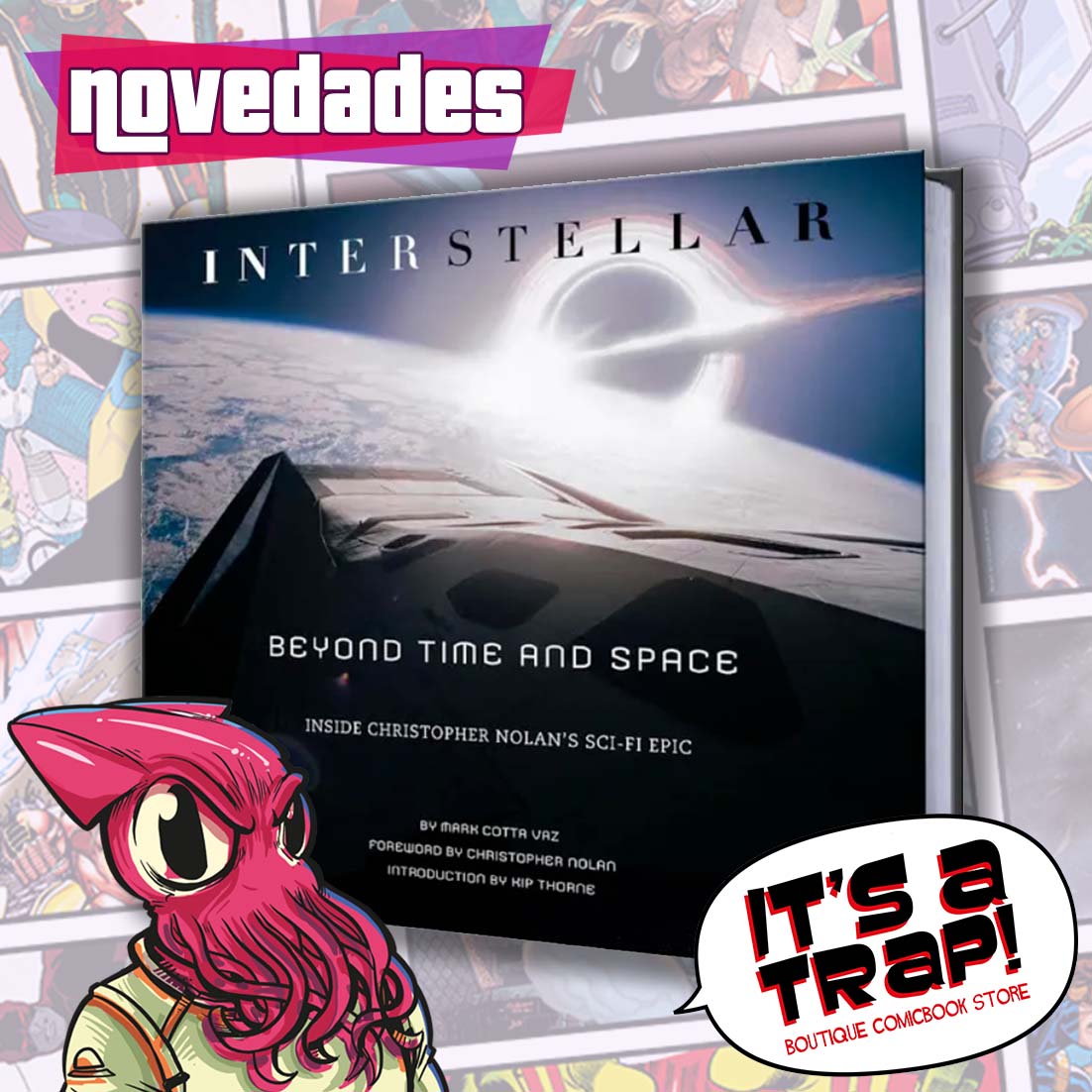 itsatrapcomic's tweet photo. ¡Novedad en It's a trap Boutique Comicbook store! Interstellar: Beyond Time &amp; Space

#space #blackhole #universe #galaxy #astronaut #astrophotography #astronomy #astrophysics #sun #interstellar #spacelovers #blackhole https://t.co/EkUJpN2Upg