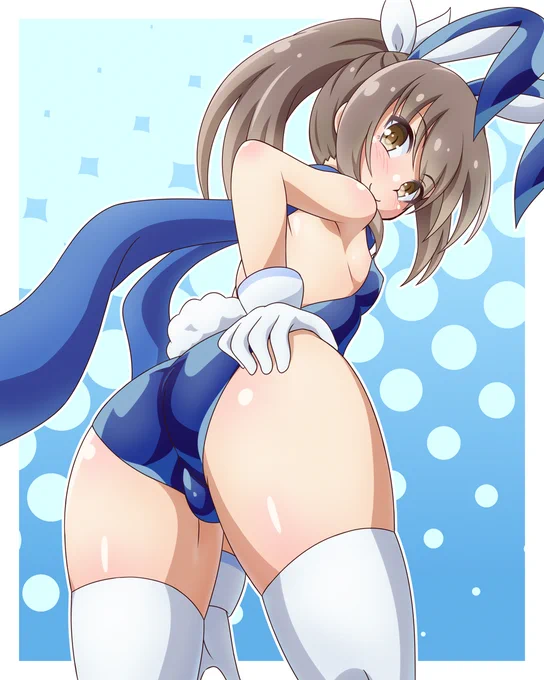 #防振り のサリーちゃんバニーでおしりー2期始まってうーれしー 