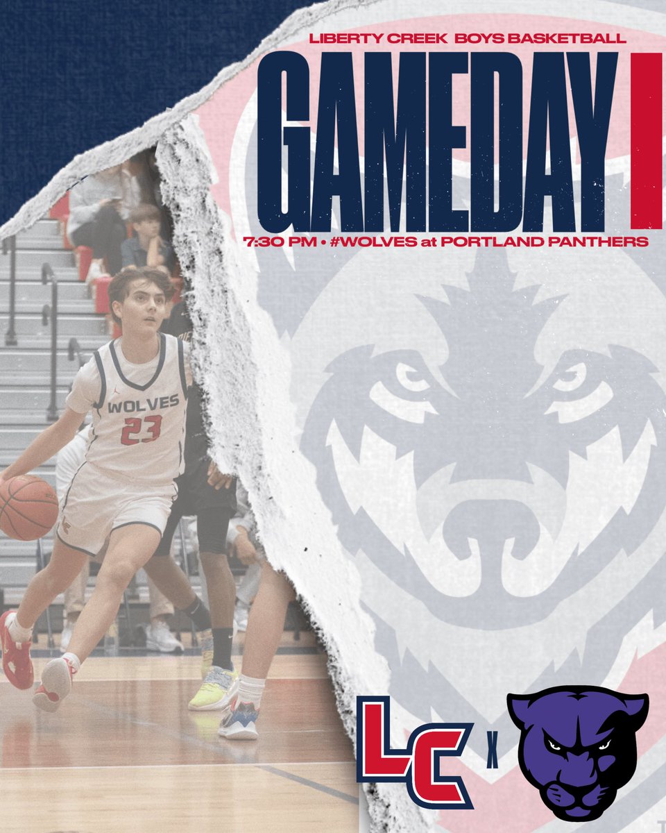 #GameDay it’s #RoadWarriors part 2 at Portland Panthers tonight. Like and Retweet if you’re making the trip north with the #WolfPack