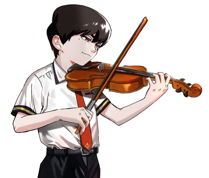 「茶髪 ヴァイオリン」のTwitter画像/イラスト(新着)