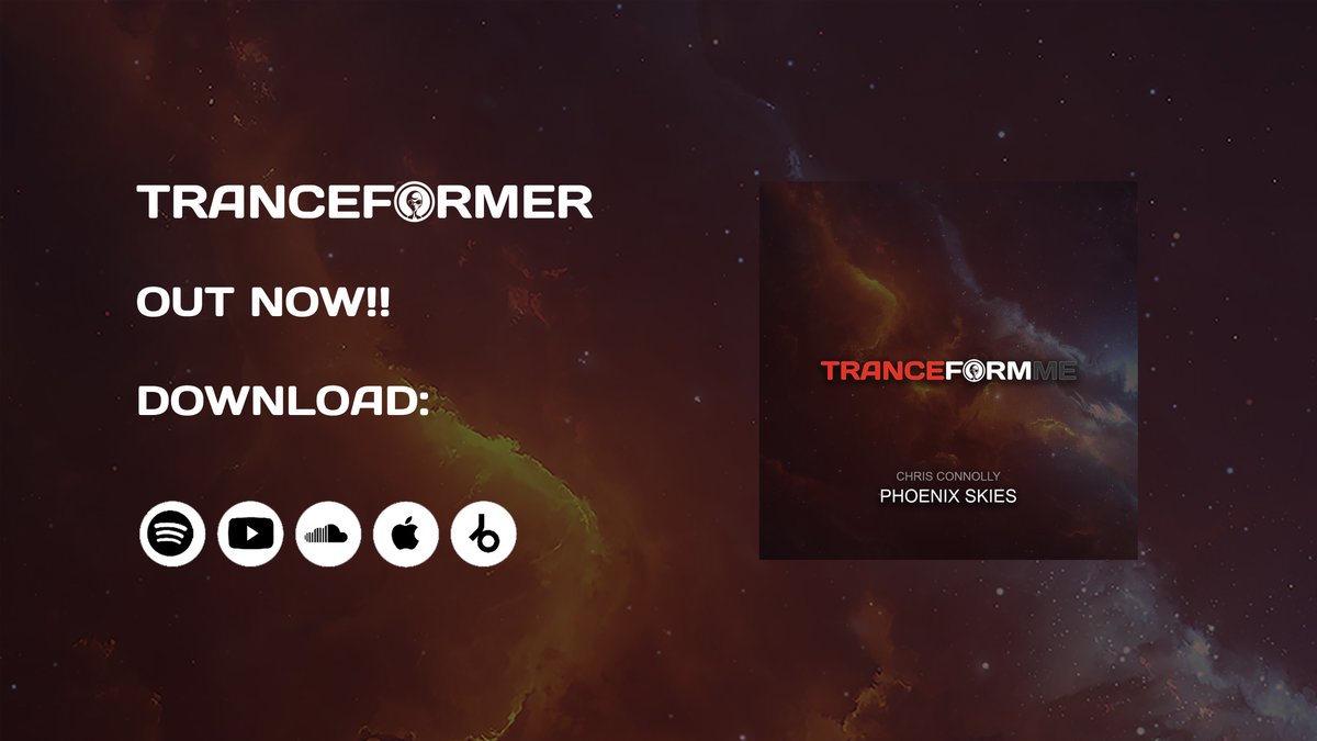 tranceformer.complete.me/phoenixskies out today from <a href="/ccoffocial/">Chris Connolly</a> - Phoenix Skies <a href="/beatport/">Beatport</a> <a href="/Spotify/">Spotify</a> <a href="/Kwettr/">Kwettr</a> #trance #puretrance #ilikeitpure