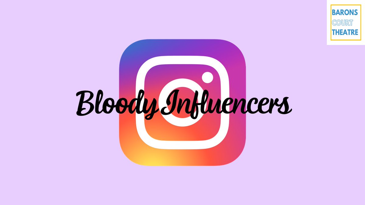 Looking for #theatrereviewers for one woman show, Bloody Influencers at @baronscourttheatre 7th-11th Feb. Tickets: baronscourttheatre.com/bloody-influen…

This dark comedy about the absurdity of influencer's life got good reactions when performed at #uel 
#reviewers
@MarkAspenReview