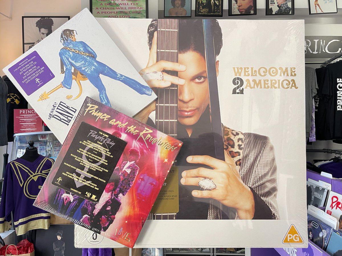 RockItPoolePRN's tweet photo. These sets all include amazing LIVE #Prince performances &amp; they are all IN STOCK NOW at https://t.co/B9cotITu2T 
#PrinceLive #Prince4Ever #PrinceRogersNelson #PrinceConcert #PrinceCollection #PrinceCollector #TrueFunkSoldiers #PurpleArmy https://t.co/wx2IkwAThk
