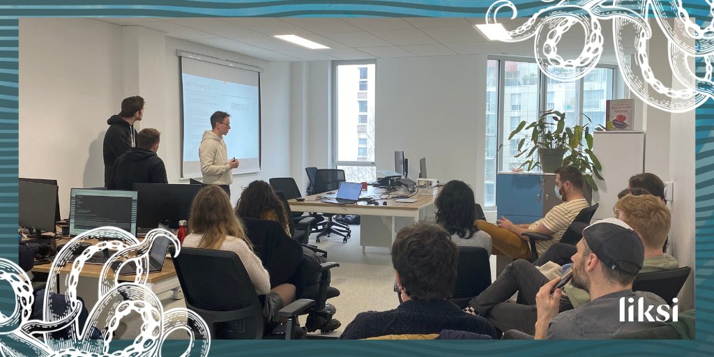 liksi_FR's tweet image. 🧠 [MIDITECH] 🧠

Parce qu’on ne change pas les bonnes habitudes en 2023. C’est le retour des #MidiTech à #LIKSI !

Pour ce premier #MidiTech 2023, c’est la team #Front composée de Yoann B, Pablo C et Fabien L qui nous présente #Playwright 🎭