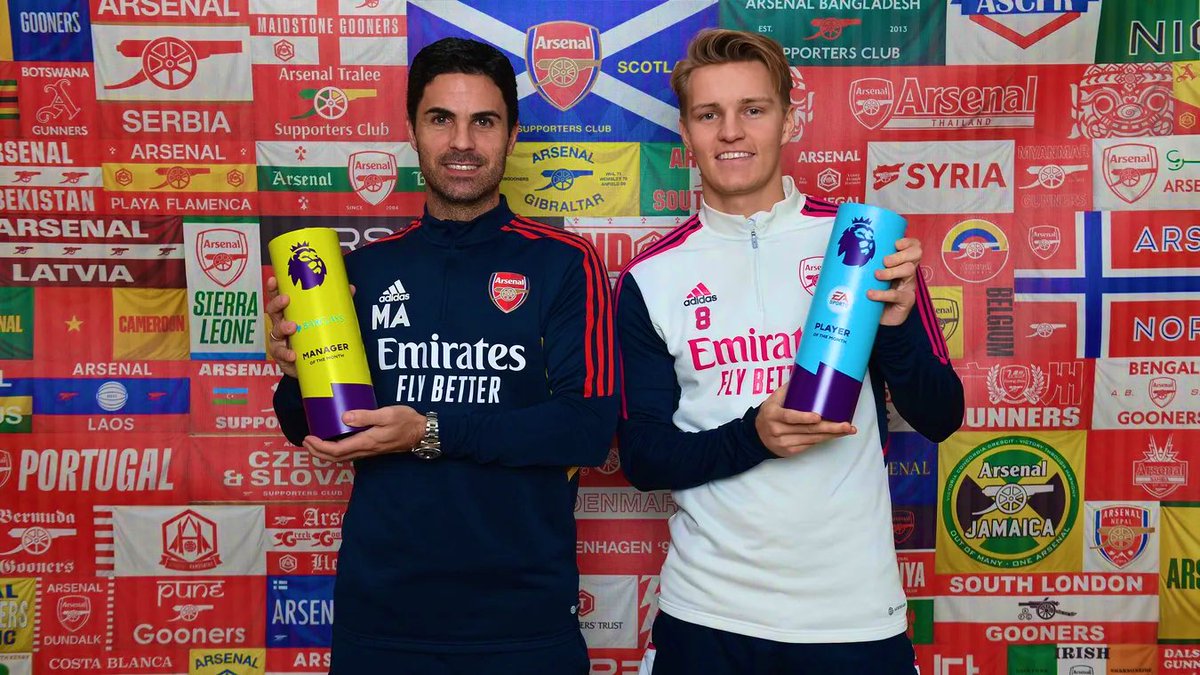 Arsenal won't sustain their momentum after the World Cup,let's see

The Arsenal:
#COYG #Arteta #Arsenal #odegaard #mudryk #alwaysforward