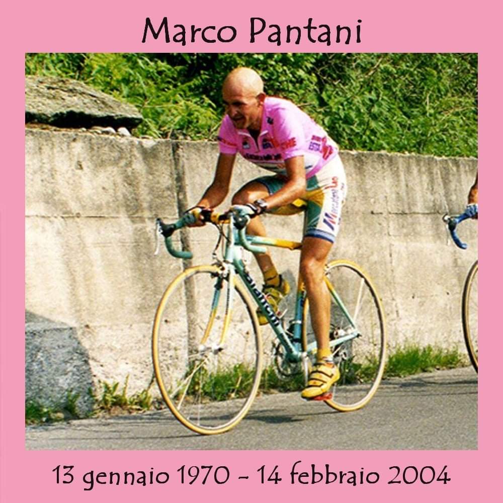 'Quando stacchi tutti e arrivi da solo,
la vittoria ha il sapore del trionfo.'

Marco Pantani il 'Pirata'

nato a cesena il 13 gennaio 1970

#marcopantani
#Pantani
#13gennaio1970
#14febbraio204
#magliarosa
#magliagialla
#montecampione