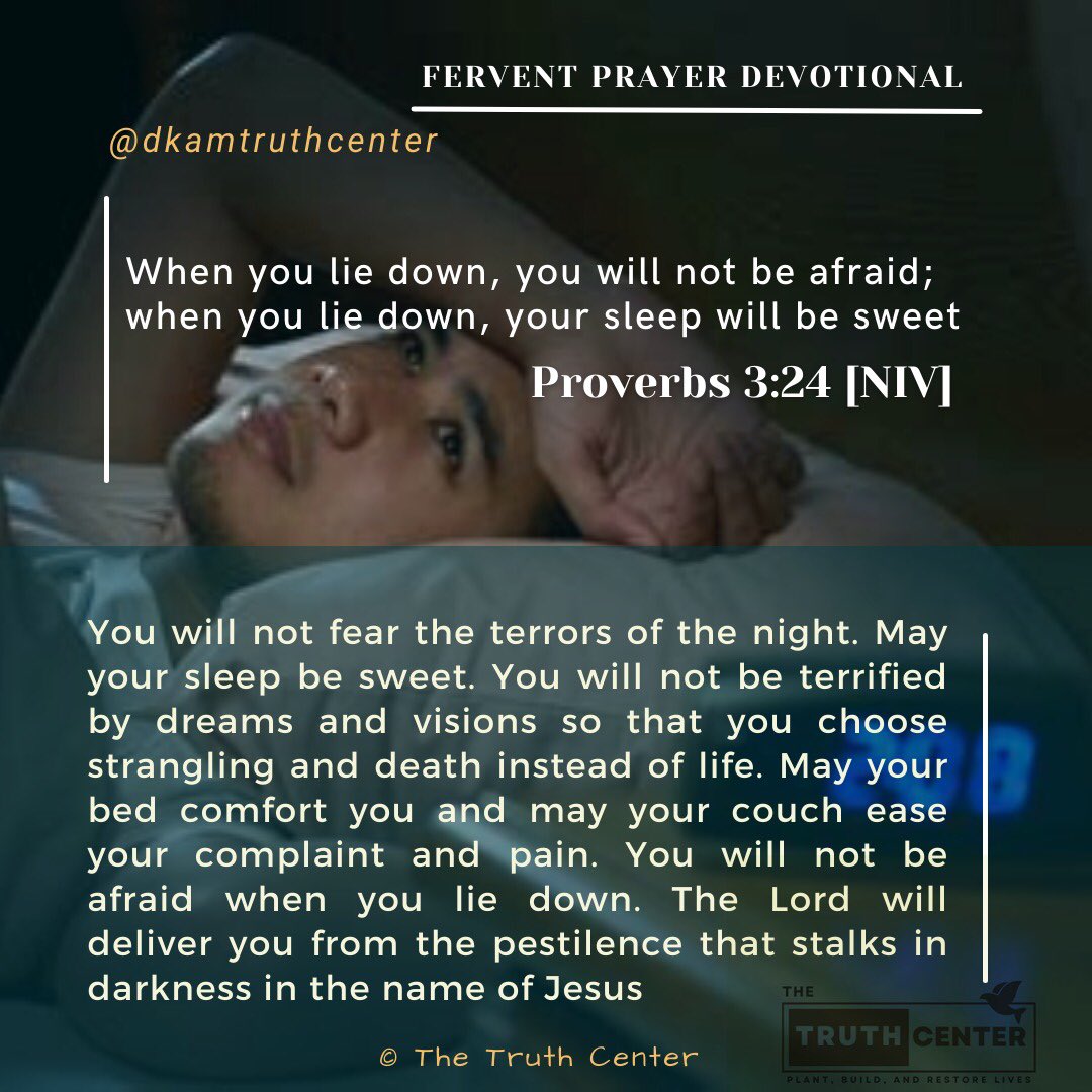 livebbworld's tweet photo. You will not be afraid of the terrors by night and the pestilence that walketh in darkness. 

#thetruthcenter #fervent #prayer #devotional #prayerworks https://t.co/gwE3jGuiZB