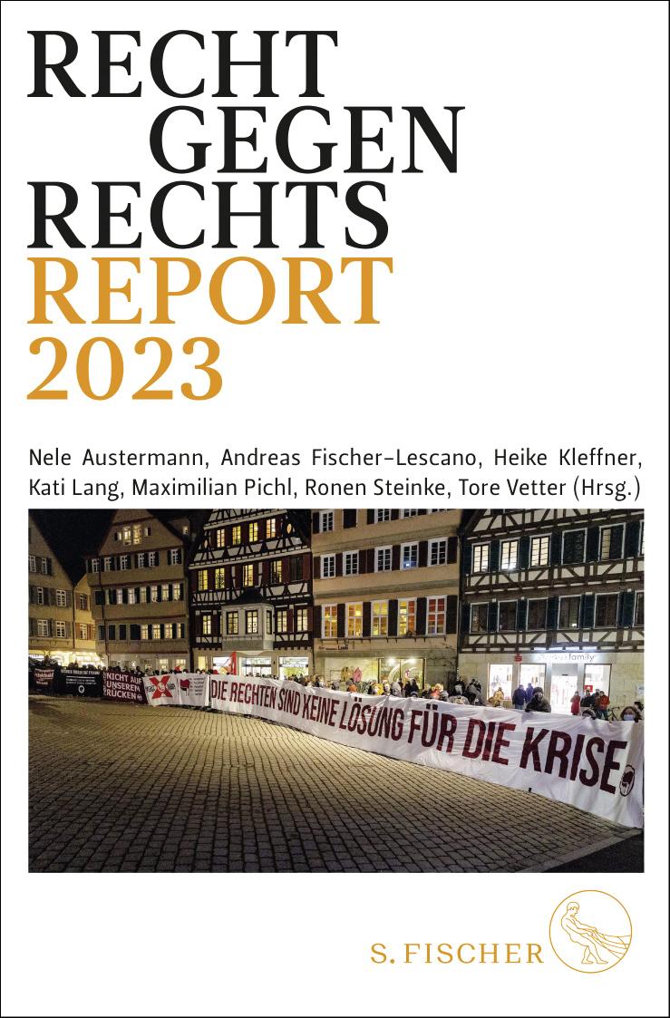 Zum nunmehr dritten Mal erscheint bei @sfischerverlage unser Report Recht gegen Rechts. Unserer kritischen Dokumentation rechter Umtriebe in Justiz, Polizei und Rechtswissenschaft gehen die Themen (leider) nicht aus. Eine kleine Vorschau im Thread 🧵

fischerverlage.de/buch/recht-geg…