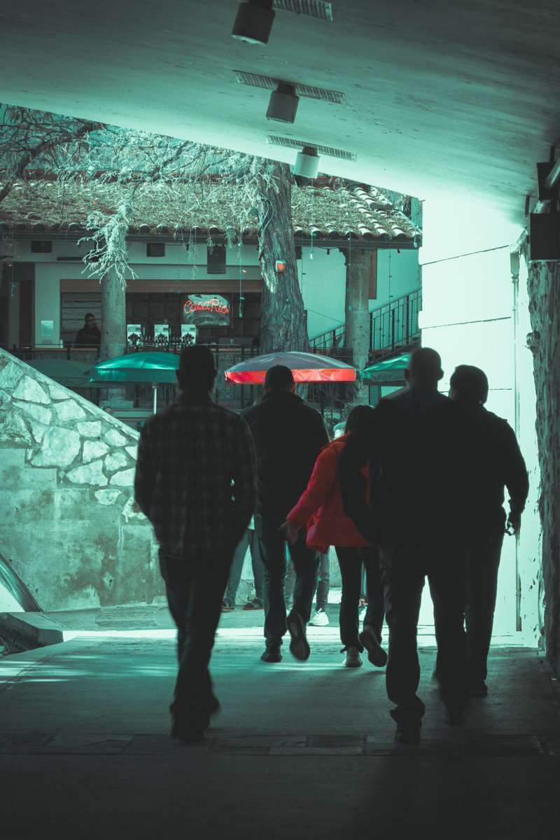 “Little Red” #People #GroupOfPeople #Silhouette #Walking #City #downtownsanantonio