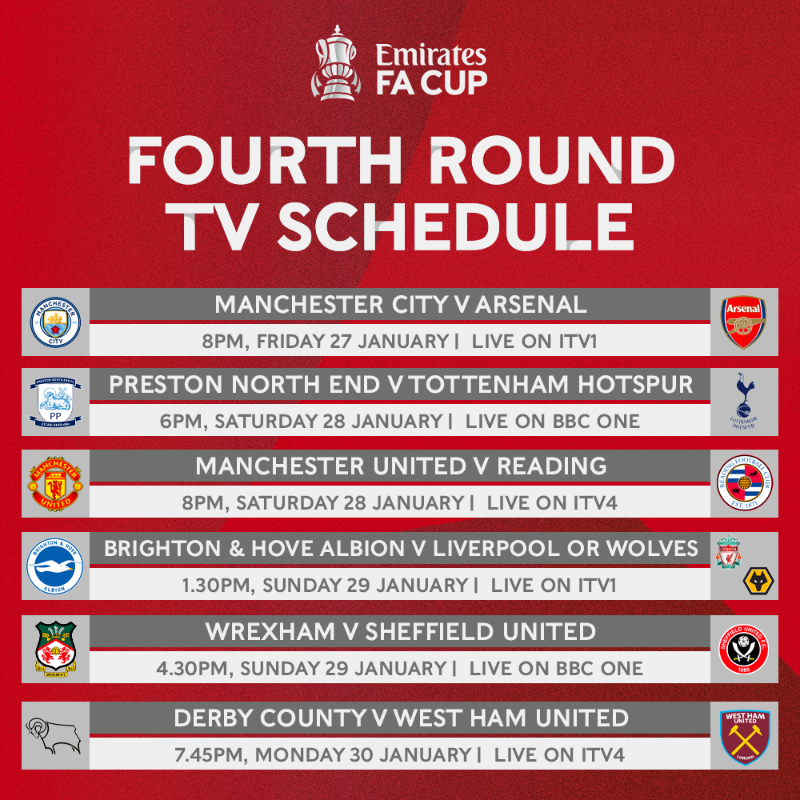 Fa cup televised games deals